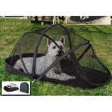 New Arrival Pet Dog Cage Portable Dog House Outdoor Puppy Cat Tent Folding Dog Tent with Mosquito Net Puppy Beds Kennel